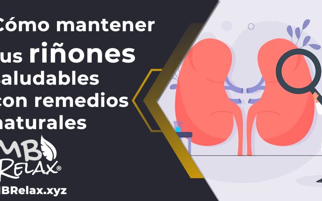 Cómo mantener tus riñones saludables con remedios naturales